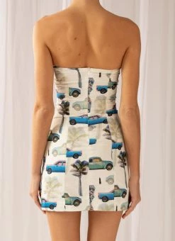 Peppermayo Exclusive Skyscrapers Linen Mini Dress - Paved Paradise -Peppermayo Shop f95a83dfa27847e4be2e3363733d2650