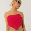 Peppermayo Exclusive Zenni Bustier Top - Magenta -Peppermayo Shop f9eeb9ec3506447e9115223eef7781c1