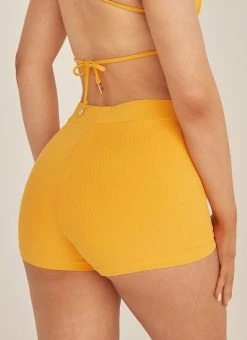 Riley Hubatka X Peppermayo Salty Days Swim Short - Summer Mango