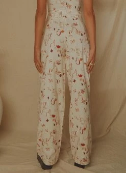 Peppermayo Exclusive Isola Linen Pants - Safari -Peppermayo Shop ffc6738fd6d34ad08ee6055d3abce205