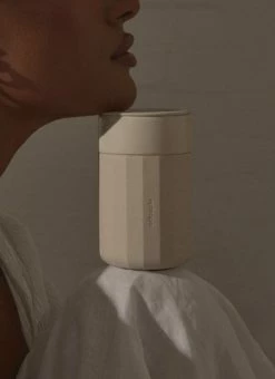 Odcuple Original 12oz Reusable Coffee Cup (355ml) - Oat