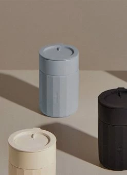 Odcuple Original 12oz Reusable Coffee Cup (355ml) - Shoreline -Peppermayo Shop odcuple peppermayo shoreline 4